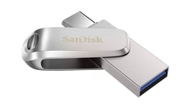 SanDisk Dual Drive Luxe USB-C-minne, 32GB, USB 3.1