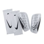 Nike Benskydd Mercurial Lite - Vit/svart, storlek X-Small/130-140cm