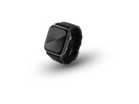 JT BERLIN 10840, Band, Smartwatch, Svart, Apple, Watch Serie 1-3 (42mm), Serie 4-8 (44 45mm), 49mm, Watch Ultra, Äkta läder