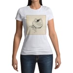 T-Shirt Femme Col Rond Enfant Coquillage Illustration Conte Dessin