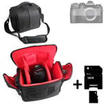 For OM System OM-1 Camera Bag Shoulder Large Waterproof + 16GB Memory