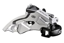 SHIMANO Altus FD-M370 Front Derailleur 3 x 9-Speed Clamp Dual Pull Black Design 66-69° Chainstay Angle 2016 Mountain Bike