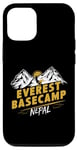 Coque pour iPhone 13 Everest Basecamp Népal Mountain Lover Hiker Saying Everest