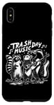 Coque pour iPhone XS Max Journée De La Musique Des Déchets Raton Laveur Opossum