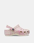 Crocs Platform Clogs Snake Print D Fit