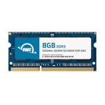 OWC 8.0GB 1333MHz 204-Pin DDR3 So-DIMM PC3-10600 CL9 Module de mémoire, (OWC1333DDR3S8GB)