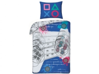 Sängkläder med Playstation Controller - 100 procent bomull