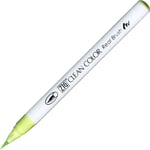 ZIG Clean Color Real Brush 045 Blek Grön 6st