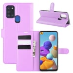 samsung Samsung A21s PU Wallet Case Purple