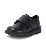 Kickers Infant Boy's Kick Scuff Lo School Shoes, Black, 5 UK Child