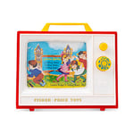 Fisher Price Classic | Two Tune Television | Musical TV Toy, Early Education Sound Toy, Nursery Rhymes & Scrolling Pictures, Stimulates Senses & Encourages Creativity, Ages 2+ | Basic Fun 01696