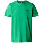 T-paidat &amp; Poolot The North Face  Simple Dome T-Shirt - Optic Emerald