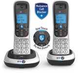 BT 2200 Twin Digital Cordless Handset Phone Home Office House Landline Set