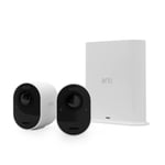Arlo Ultra Wireless Smart Security System with Two 4K HDR Cameras - New