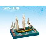 Sails of Glory Ship Pack: HMS Leopard 1790 / HMS Isis 1774 (US IMPORT)