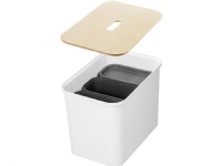 Komplet system til affaldssortering SmartStore Collect, hvid