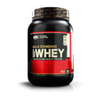 Optimum Nutrition Gold Standard Whey Muscle Building and Recovery Protein Powder with Glutamine and Amino Acids, Unflavoured, 30 Servings, 0.9 kg