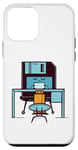 Coque pour iPhone 12 mini Disquette amusante et clé USB pour homme et femme