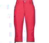 Moss Capri W vandringsshorts Dam Dark Cerise 36