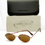 Authentic Giorgio Armani 1997 Vintage Sunglasses Metal Brown Mens Womens 221 721