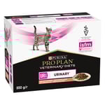 PURINA PRO PLAN Veterinary Diets Feline UR ST/OX - Urinary Salmon - Ekonomipack: 20 x 85 g