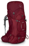 Osprey Ariel 55 Women's Backpacking Pack Claret Red - WM/L
