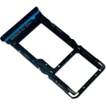 Tiroir Carte SIM et Support Mémoire micro-SD pour Xiaomi Mi 10T Lite 5G, Piece de Remplacement Original, Bleu