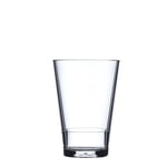 Rosti Mepal Flow Glass San 275 ml 8.5 x 8.5 x 12 cm, Transparent, 8.5 x 8.5 x 12 cm