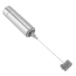 Milk Frother - Battery Operated Stainless Steel Handheld Electric 3-Spring Whisk Head Milk Frother Foam Maker