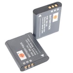 DSTE 2pcs 3.7V 900mAh DB-110 Rechargeable li-ion Battery Compatible for Ricoh GR III,Ricoh GR IIIx,Ricoh WG-6,Ricoh G900,Ricoh G900SE Camera