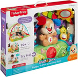 Fisher-Price Puppy And Friends Learning Gym Newborn Baby Play Mat Music Sounds