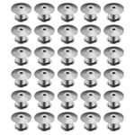 30 st Låsstift Keepers Metal Pin Backs Lapel Pin Backs Pin Clutch Metal