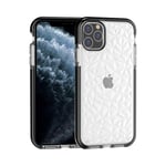 Mobile Phone Cases/Covers, For iPhone 11 Pro Shockproof Diamond Texture TPU Protective Case (Color : Black)