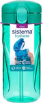 Sistema Hydrate Quick Flip Water Bottle | 520 ml | BPA Free Water Bottle with S