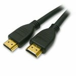 5m LONG HDMI Cable High Speed With Ethernet v1.4 FULL HD 4K 3D ARC GOLD BLACK