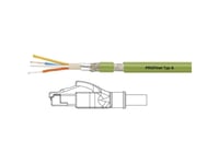 Helukabel 806398-1 Rj45 Nätverkskabel, Patchkabel Cat 5E Sf/Utp 10,00 M Grön Pvc-Mantel, Styv Innerledare, Flätad Skärm, Folieskärm 1 St