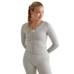 aim'n Ribbed Seamless Zip Jacket Grå