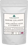Marine Collagen with Hyaluronic Acid & Vitamin C | High Strength | 10:1 Pure Ext