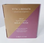 VITA LIBERATA Blur Luminosity GOLD & ROSE Cream Highlighter 2 x 3ml Samples