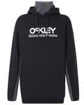 Oakley TNP DWR Fleece Hoody M Blackout (Storlek L)
