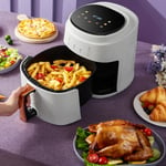 Stor Air Fryer Familiestørrelse 6.5L - Hvit