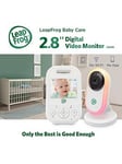LeapFrog LF2413 2.8 inch Video Baby Monitor, White