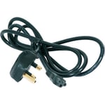 Xclio C5 to UK Plug Mains Cable (Clover Leaf) 1.8m Power Cord/Cable UK