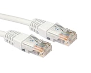 World of Data 20m WHITE CAT6 Network Cable - Premium Quality (100% Copper Wire) - RJ45 - Ethernet - Patch - LAN - 10/100/1000 - Gigabit