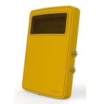 Chauffage soufflant jaune - ETNO GRAPHIK JAUNE - SUPRA - 2000W - Chaleur douce - Electrique