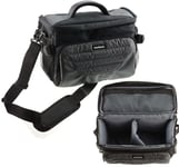 Navitech Grey Shoulder Bag For Canon EOS 77D Camera