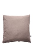 Pudebetræk-Hør Basic-Vasket Home Textiles Cushions & Blankets Cushion Covers Pink Au Maison