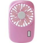 Mini ventilateur portatif, puissant petit ventilateur portable personnel 2 vitesses réglable ventilateur rechargeable usb pour enfants filles femme