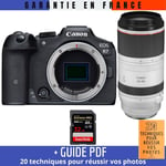 Canon EOS R7 + RF 100-500mm F4.5-7.1 L IS USM + 1 SanDisk 32GB Extreme PRO UHS-II SDXC 300 MB/s + Guide PDF ""20 techniques pour r?ussir vos photos