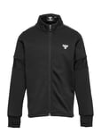 Hmlask Zip Jacket Sport Sweat-shirts & Hoodies Sweat-shirts Black Hummel
